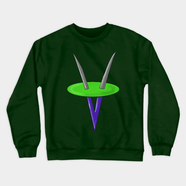 Voyd from Incredibles 2 Crewneck Sweatshirt by FrecklefaceStace